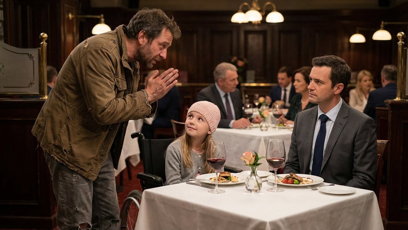 Entró un vagabundo a un restaurante de lujo… y destrozó el “secreto” de un millonario