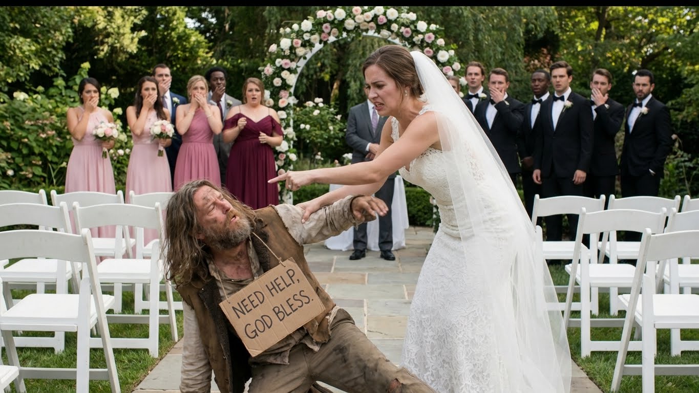 Humillé a un vagabundo en mi boda… y descubrí que era el padre de mi novio