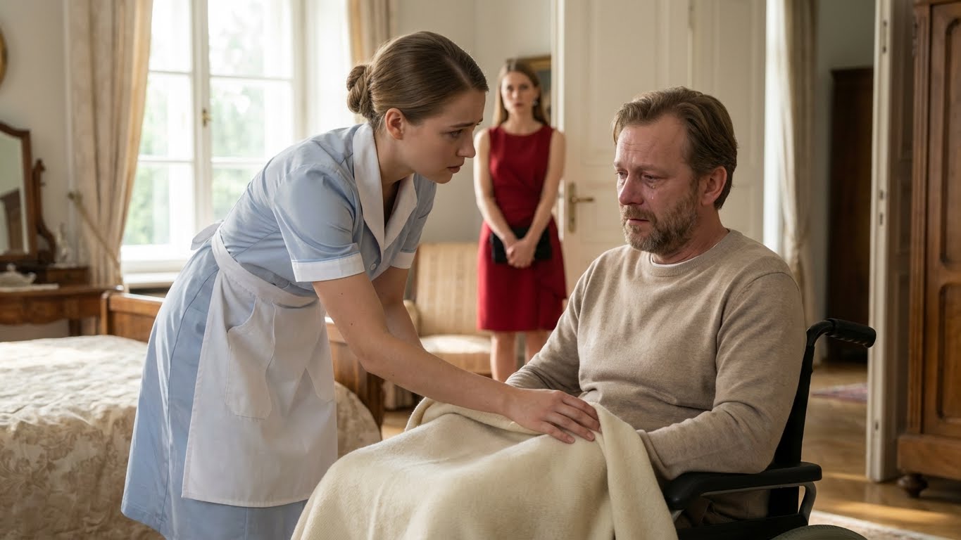 Volvió en silla de ruedas para probarla… y lo que ella hizo lo dejó sin aire