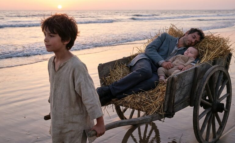 Una niña sin hogar salvó a un bebé en la playa