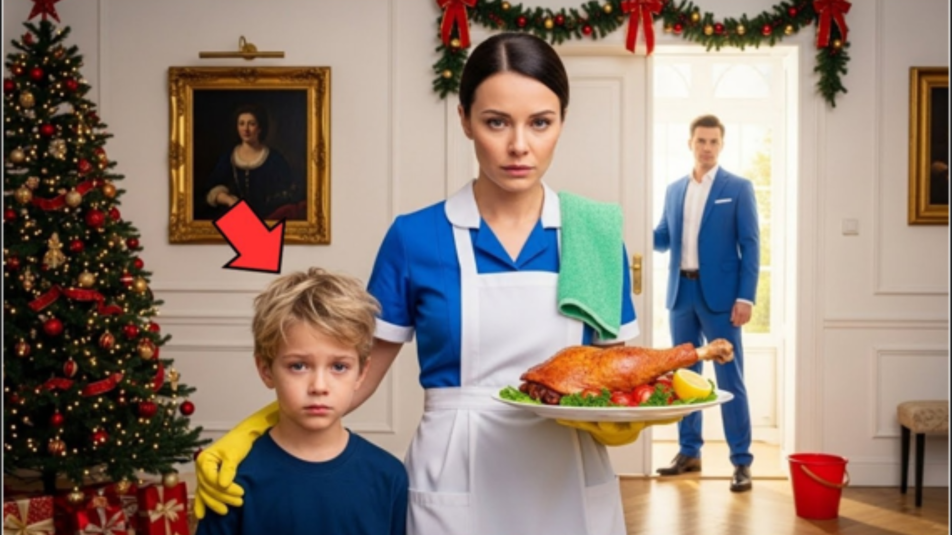 Creía que era el mejor padre porque lo tenía todo… hasta que vio a su hijo riendo con la empleada