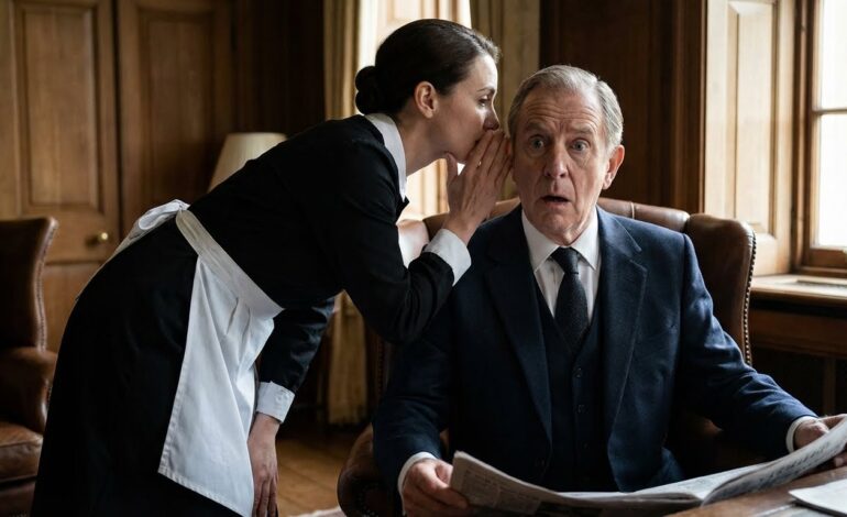 A punto de firmar un contrato millonario, una simple empleada de limpieza arruinó el trato con una sola frase