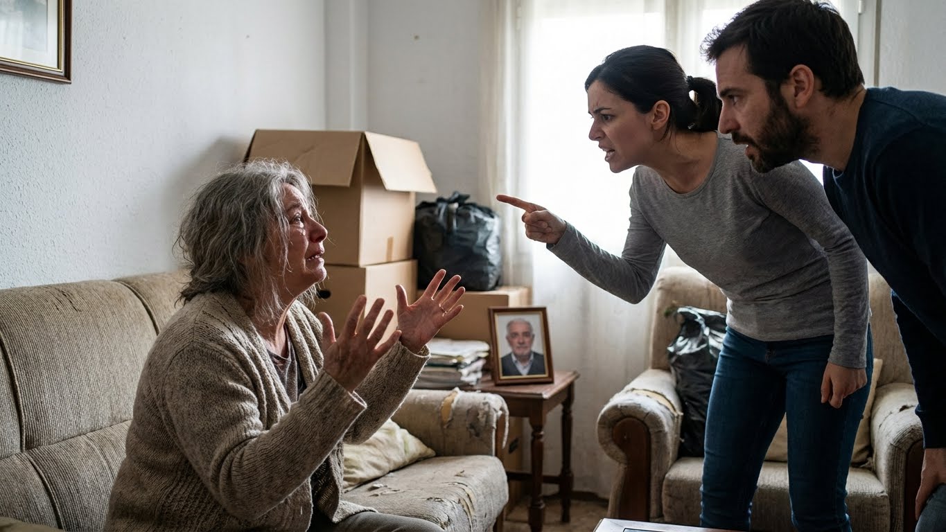 La madre de 72 encontró un mensaje y se le heló la sangre: ‘asilo en enero, acceso a cuentas