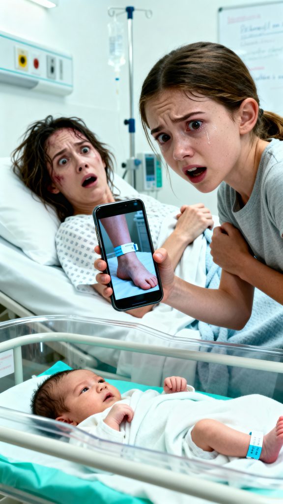 My 10-year-old daughter glanced at the baby and said softly, mom, we can’t take this baby with us.