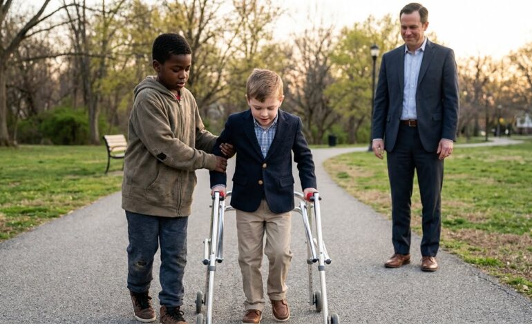 Las acciones del muchacho negro hicieron que el millonario lo admirara enormemente