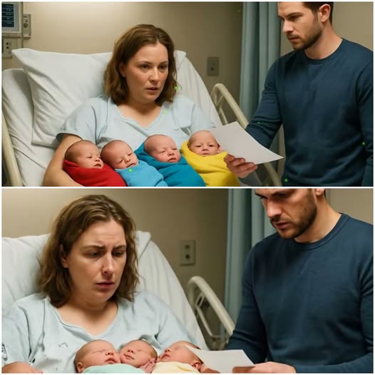 Parí cuatro hijos y, en vez de flores, mi marido llegó con papeles de divorcio