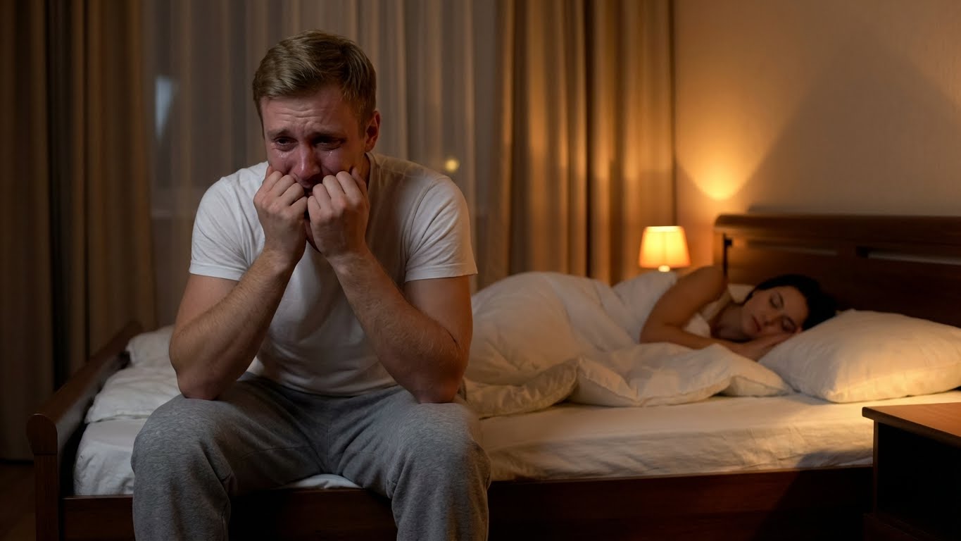 My Husband Thought I Was Asleep… Until I Heard the Secret That Could Cost Us Our Home