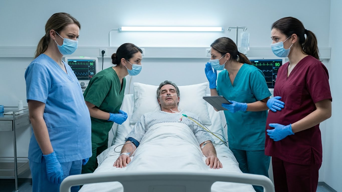 4 Nurses Got Pregnant on the Same Night Shift… Then the Head Doctor Checked the Footage and Called Police