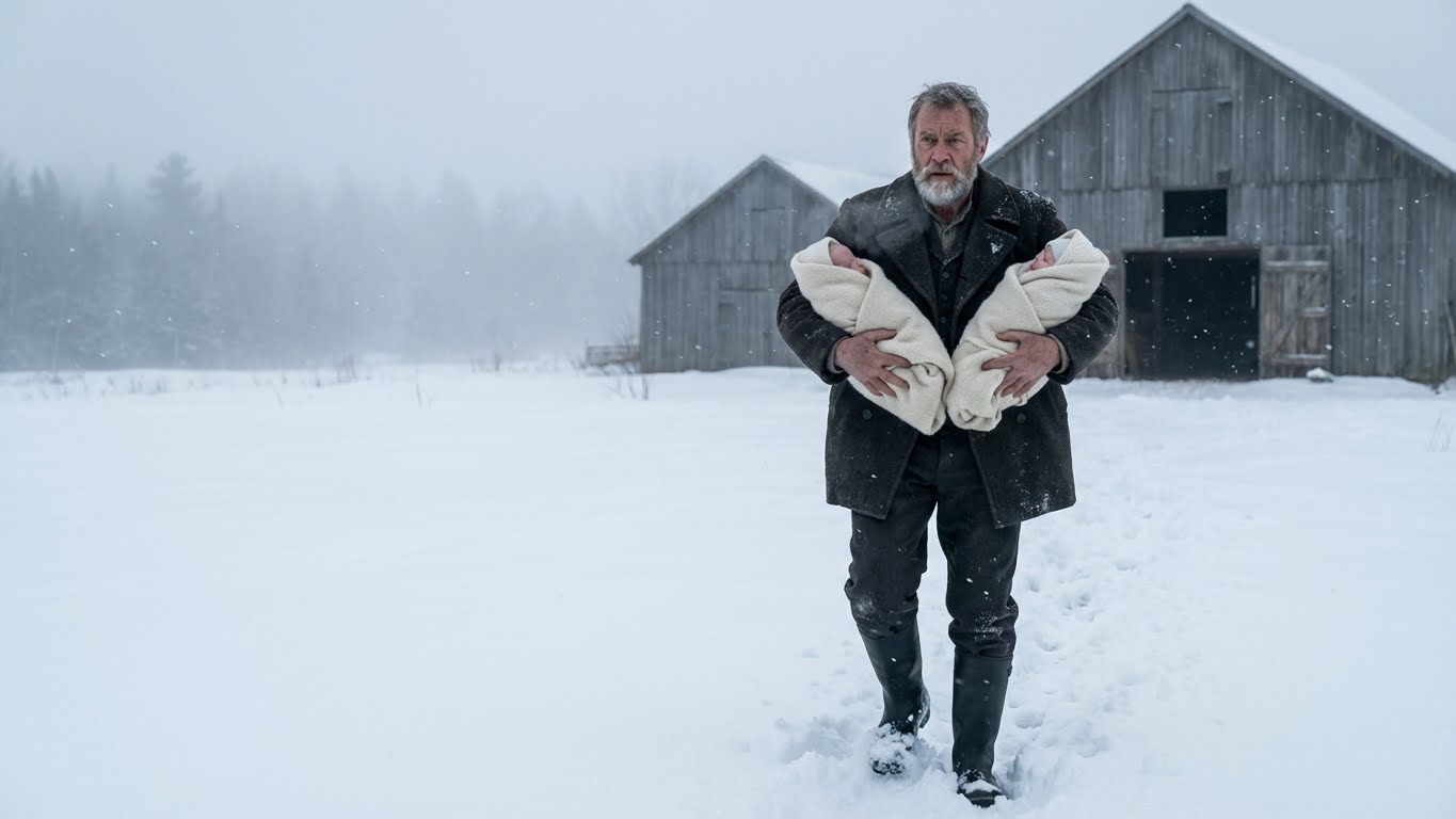 An Old Fisherman Found Two Babies Frozen on the Shore—18 Years Later, a Letter Arrived: “We’re Coming.”