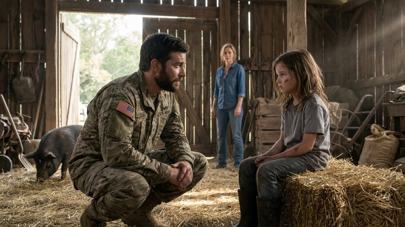 After 14 Years in the Military, He Came Home… and Found His Daughter Sleeping in a Barn.