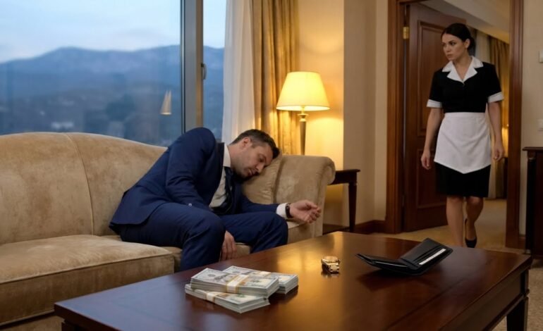 The Millionaire Faked Sleep to Test His Maid—What She Did Next Left Him Speechless.