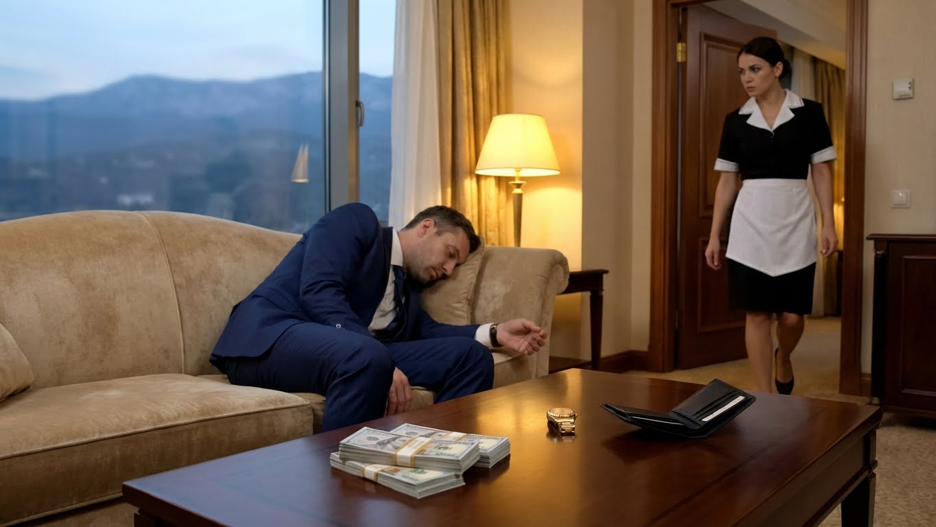 The Millionaire Faked Sleep to Test His Maid—What She Did Next Left Him Speechless.