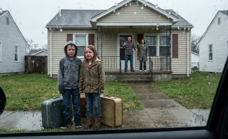 He Kicked Two Kids Out Into a Flood—10 Years Later They Returned With a Letter That Destroyed Him