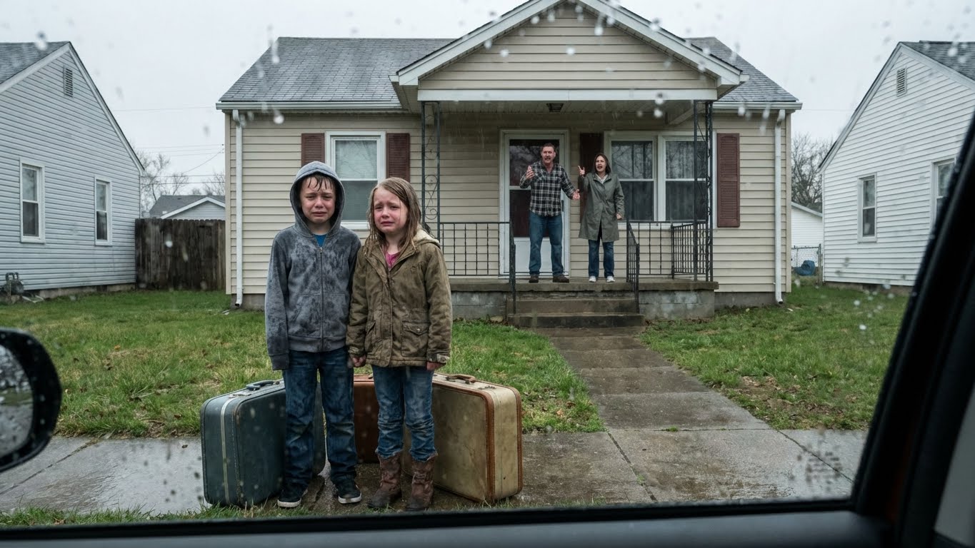 He Kicked Two Kids Out Into a Flood—10 Years Later They Returned With a Letter That Destroyed Him