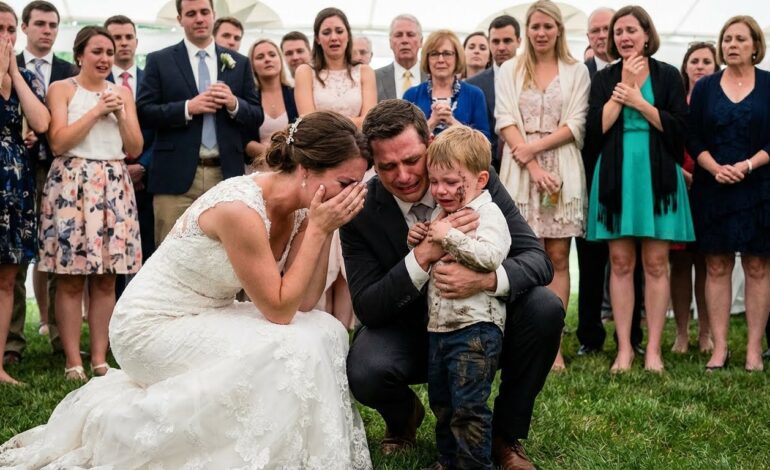 He Snuck Into a Rich Wedding for Food… Until the Bride Recognized His Bracelet