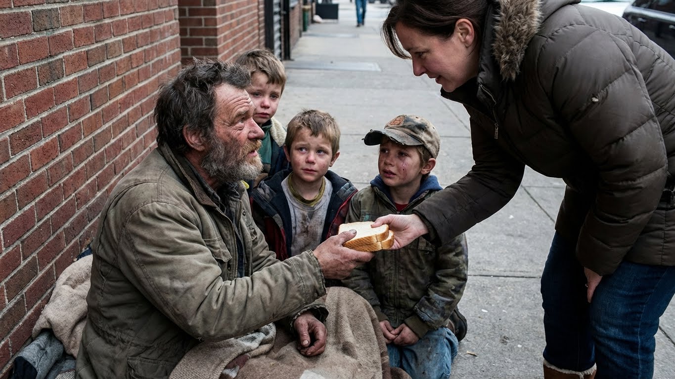 Billionaire Disguises Himself as a Broke Dad With Triplet Boys—Then a Stranger Gives Her Last Meal and Changes Everything