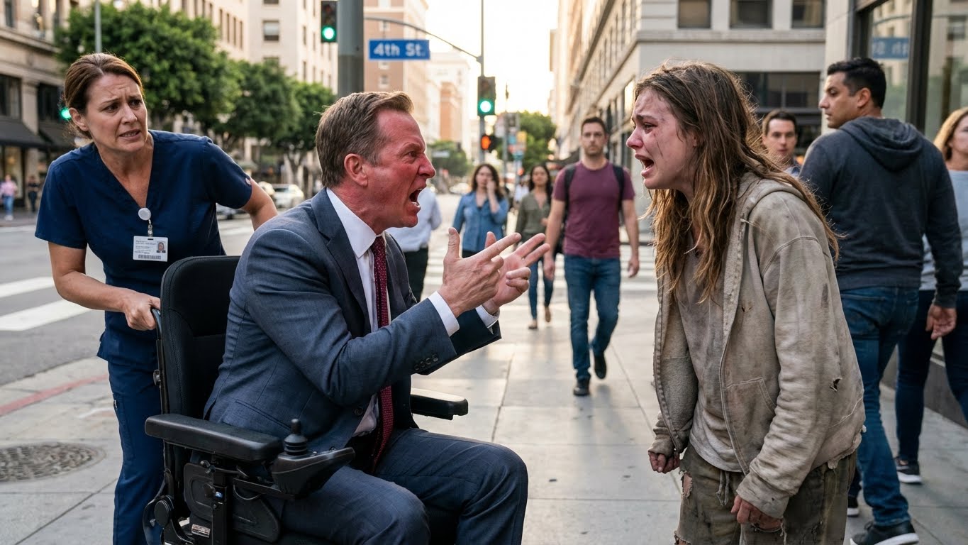 He Was a Billionaire in a Wheelchair… Until a Hungry Little Girl Said 7 Words That Broke Him.