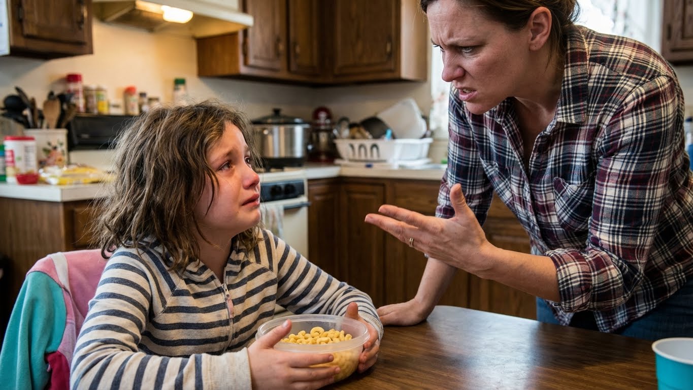 My Niece Was Terrified of Dinner… Then I Found the Scale Hidden in the Laundry Room