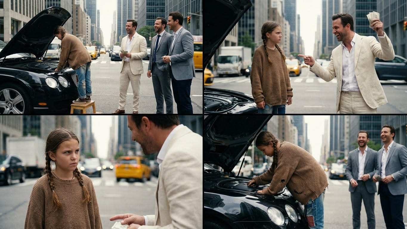 Billionaire Offers $100 Million to Humiliate a Poor Black Girl—Then She Opens His Hood and Finds the One Thing He’d Kill to Hide