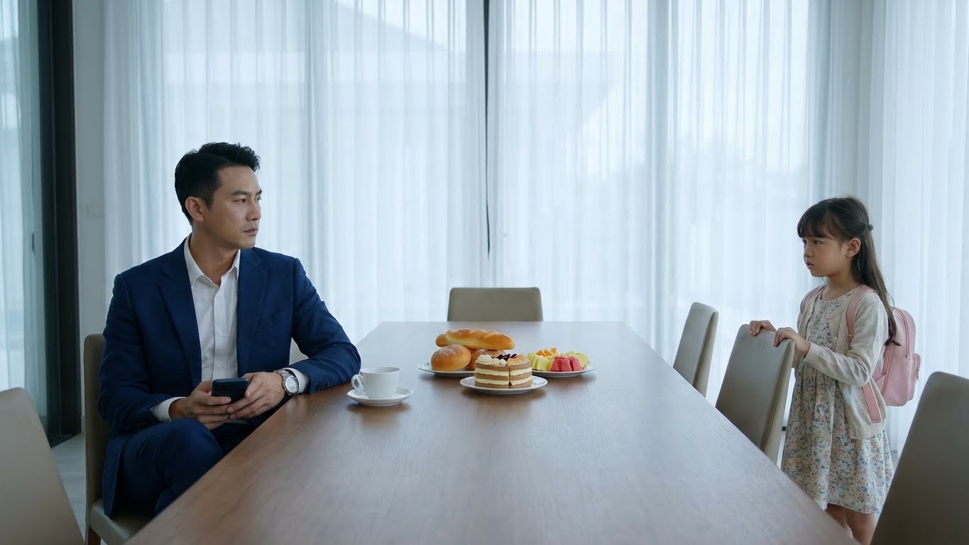 The morning the housekeeper’s little girl quietly asked, ‘Can I have coffee with you?’, no one imagined it would crack open the heart of a cold, lonely millionaire, drag old grief into the light… and become the first step toward a new family, a new home, and a second chance at happiness for all three of them.