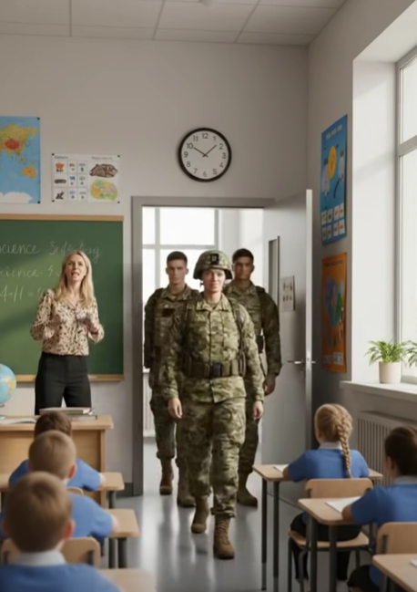 During career day, my classmates laughed and called me a liar when I said my mom was an elite Navy SEAL. I kept calm, refusing to argue — the truth didn’t need defending. But when a fully equipped emergency response team suddenly entered our classroom for a surprise safety demonstration… The bully who mocked me went silent as the commander removed her helmet — and proved everything I said was true.