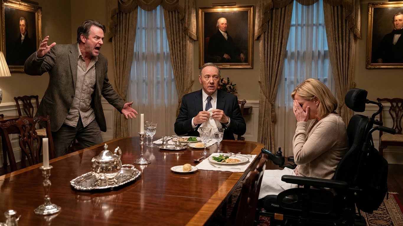 Homeless Man Storms a Luxury Restaurant—Then Exposes the Millionaire’s “Paralyzed” Daughter!