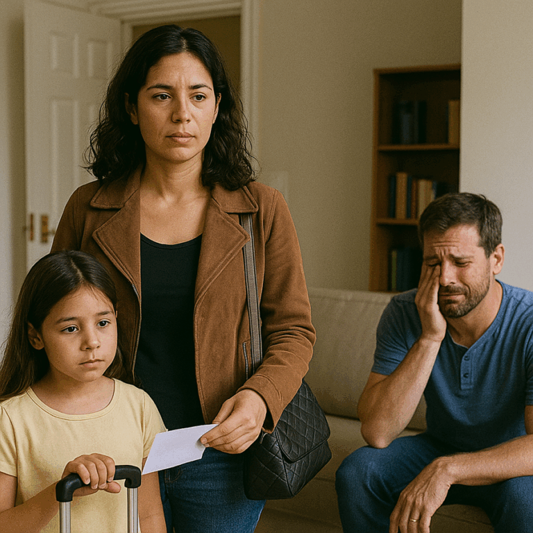 “After Years of Marriage, His Wife Left Only a Letter and Disappeared With Their Daughter. He Thought She’d Fallen Out of Love — But When the Police Found Her Six Months Later, What She Told Him About Why She Left Made His Heart Stop.”