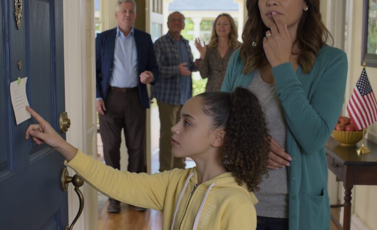 My in-laws left a note on my 11-year-old’s bedroom door: “We re-homed your dog. Your cousin didn’t want him around. Please don’t make a scene.” She showed it to me, teary-eyed. I didn’t cry—I made a plan. The next morning, they knocked on our door and their voices were raised…