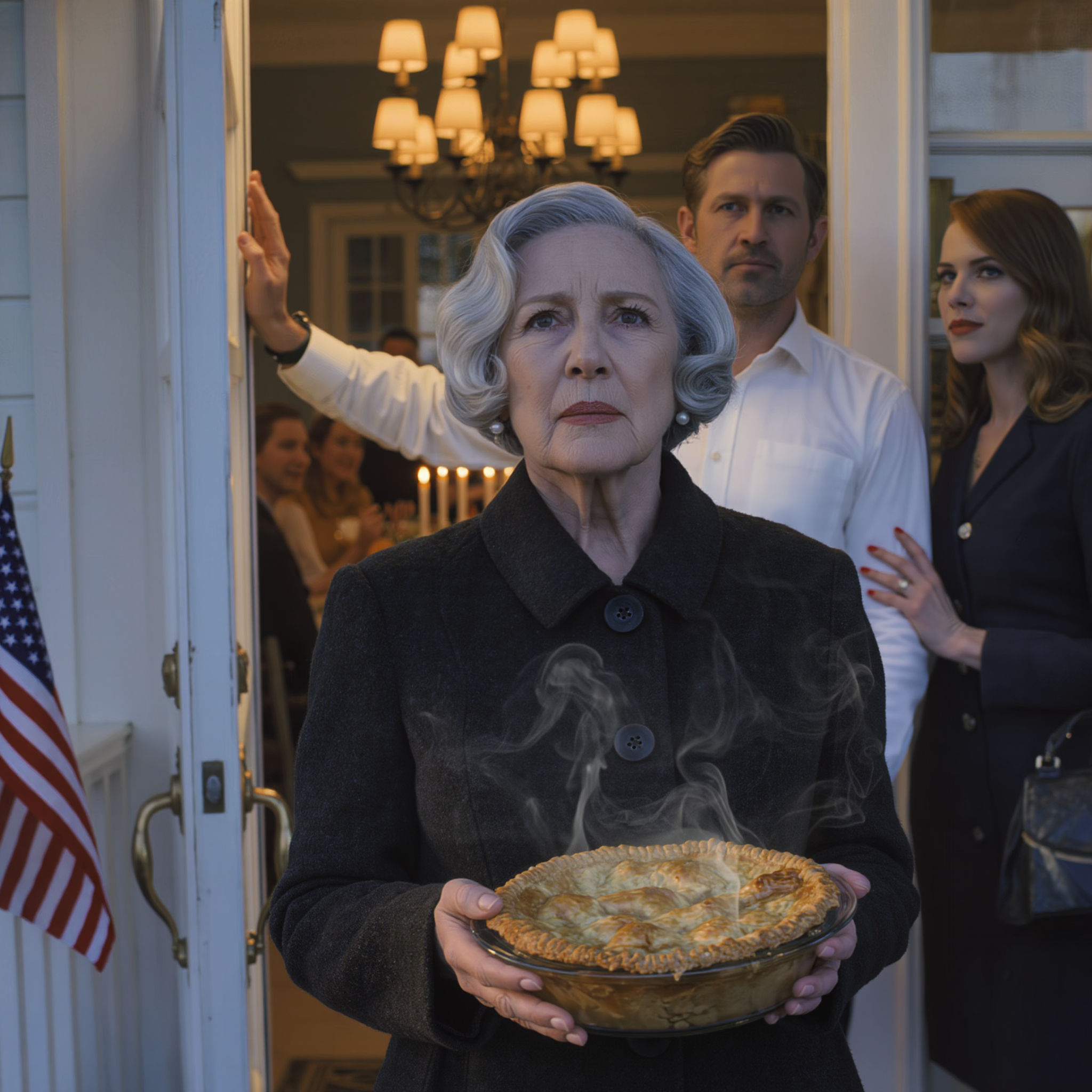 I went out to dinner with my family, and my son said, “Sorry, this is just a family dinner. You weren’t invited.” I nodded, quietly left, and stopped doing the things he had relied on for years. Near midnight, he came to my door again, calling my name, asking why I had suddenly stopped working… and when I repeated his words, the hallway fell silent.