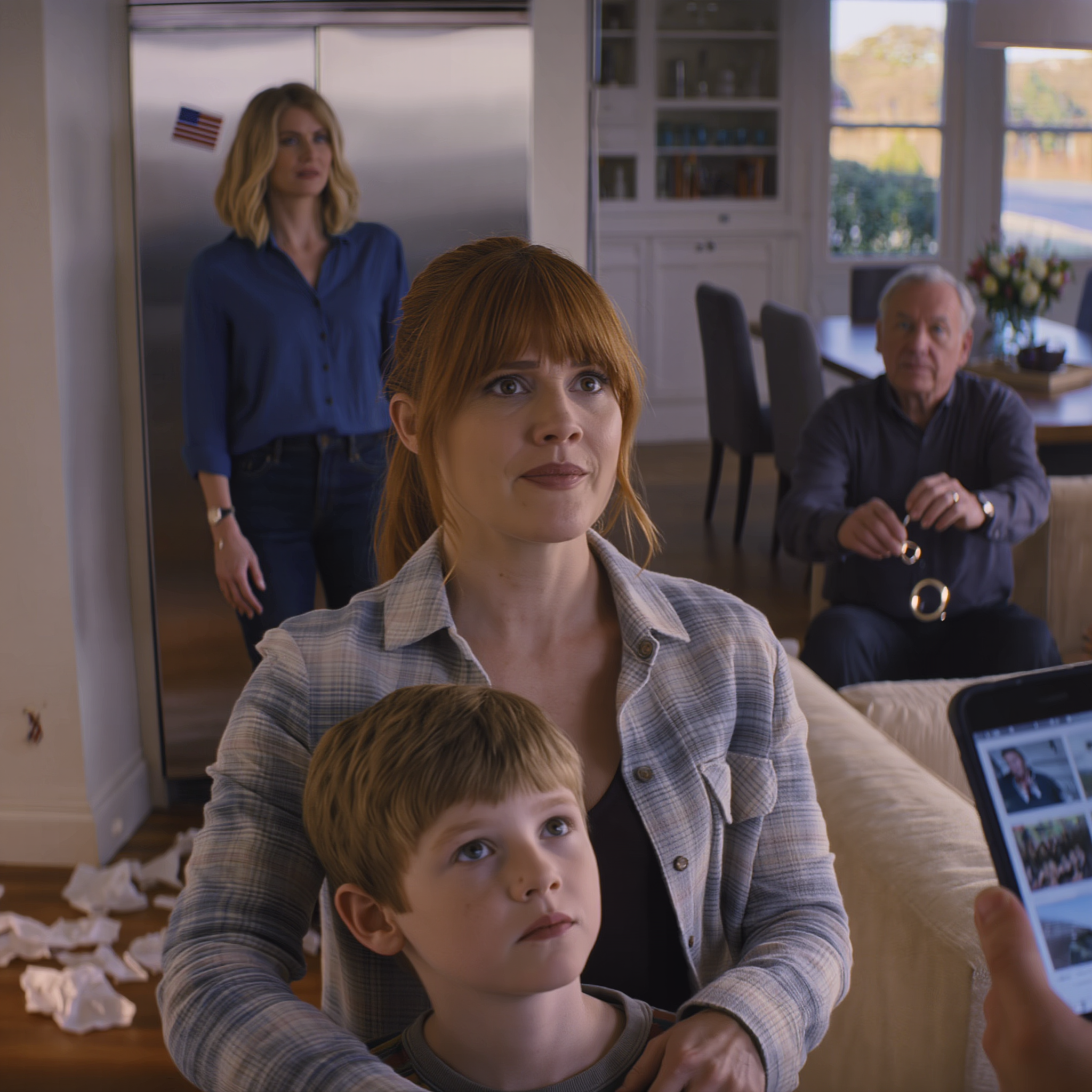 At 3:47 p.m., my sister started ruining my son’s birthday gifts while a few relatives clapped and laughed like it was entertainment—only me and my little boy stood there frozen. My father stood up, slipped off his wedding ring for the first time in 40 years, and said four words that changed everything forever before the candles even had time to burn down.