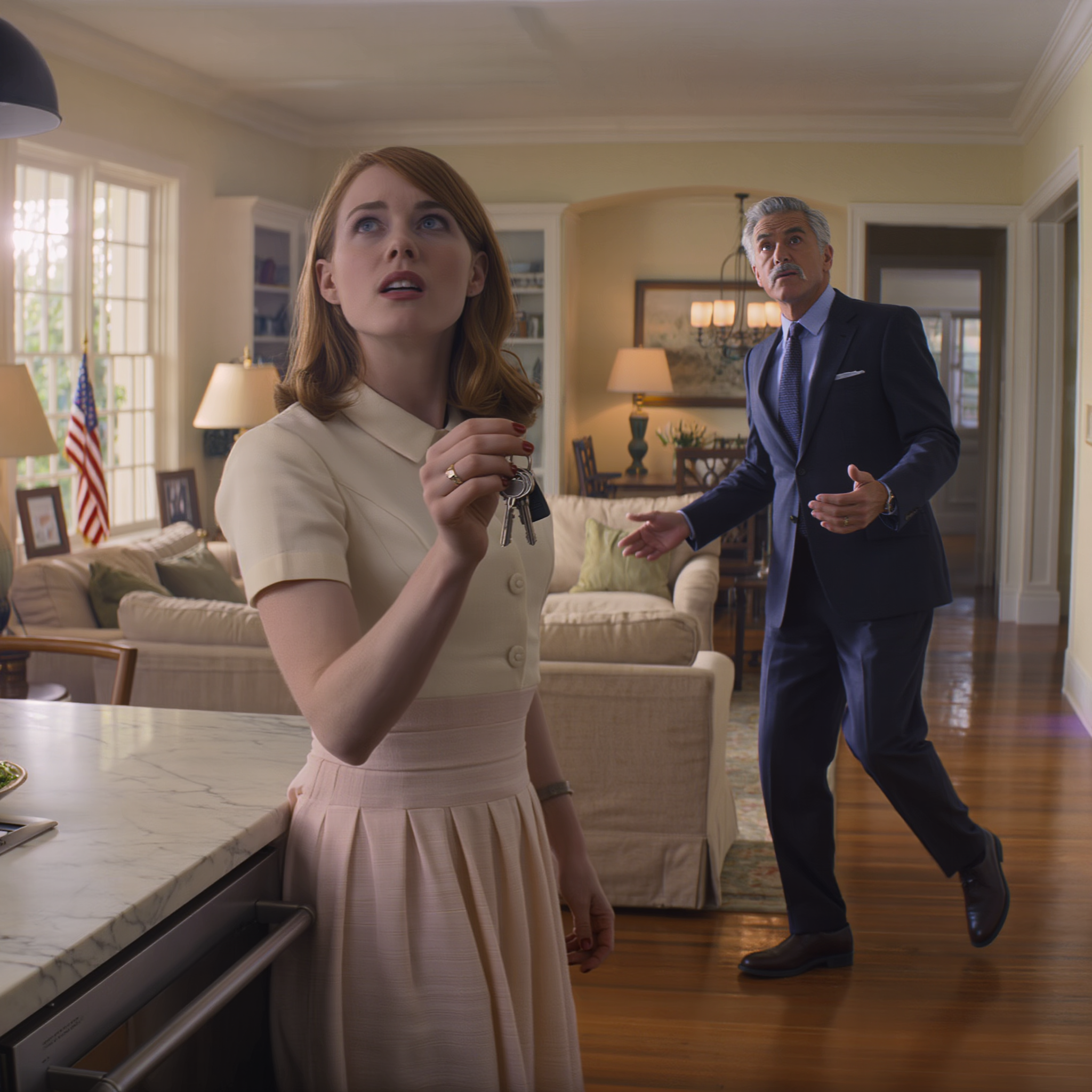 My father slowly walked through my brand-new five-bedroom house, nodded like he was inspecting a hotel, and then casually said I should give it to my sister — his beloved golden child. I told him he really didn’t need to worry about her that much, that he should stop offering me up as a sacrifice for her comfort, because the truth was… she was never even his biological daughter.