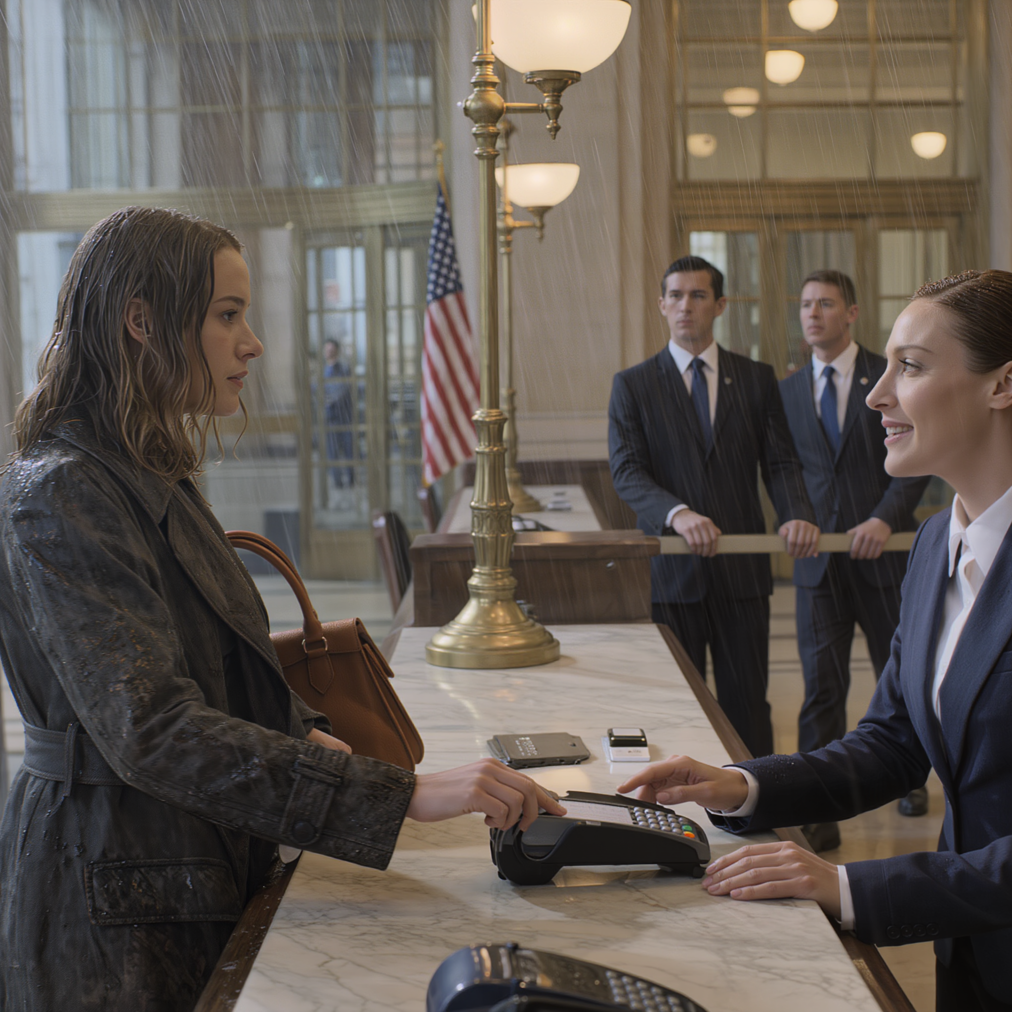 Because of a conflict with my stepmother, my father said that this house was no longer for me. I walked out into the storm with only my late grandfather’s old wallet… and the moment I placed the contents on the counter, the cashier’s face changed.