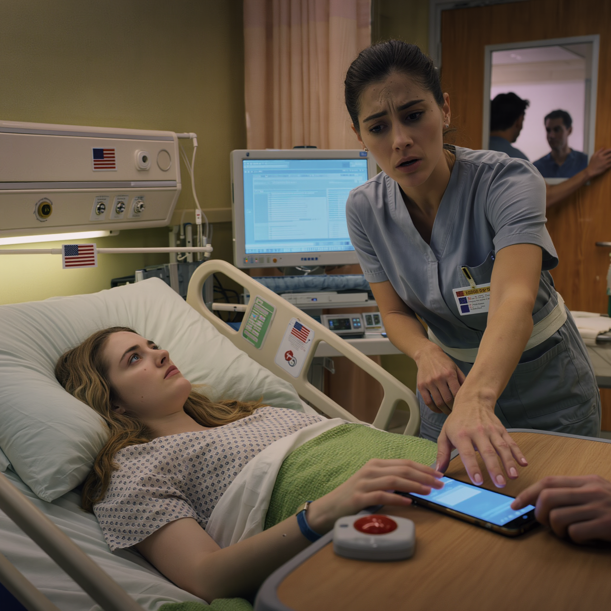 When the doctor said my condition was serious, my husband squeezed my hand, smiled, and whispered, ‘Good…it’s almost over. the door clicked shut and everything you’ve built will finally be mine.’ He walked out as if he had won. I didn’t cry. I didn’t argue. After he left, I called the maid: ‘Please help me, and I’ll make sure you’re well taken care of.’ My husband had no idea what was about to happen.