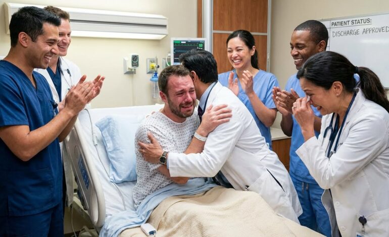 My cheating wife and her millionaire boyfriend got me fired from my $200K engineering job. “Enjoy poverty,” she texted. At 38, working as a janitor, I cut my hand and went to the ER. The doctor examined my blood work and suddenly went silent, then called in three specialists who stared at me in disbelief. “Sir, your DNA shows something impossible,” he said quietly. “You’re related to…” What he revealed next made the room spin.