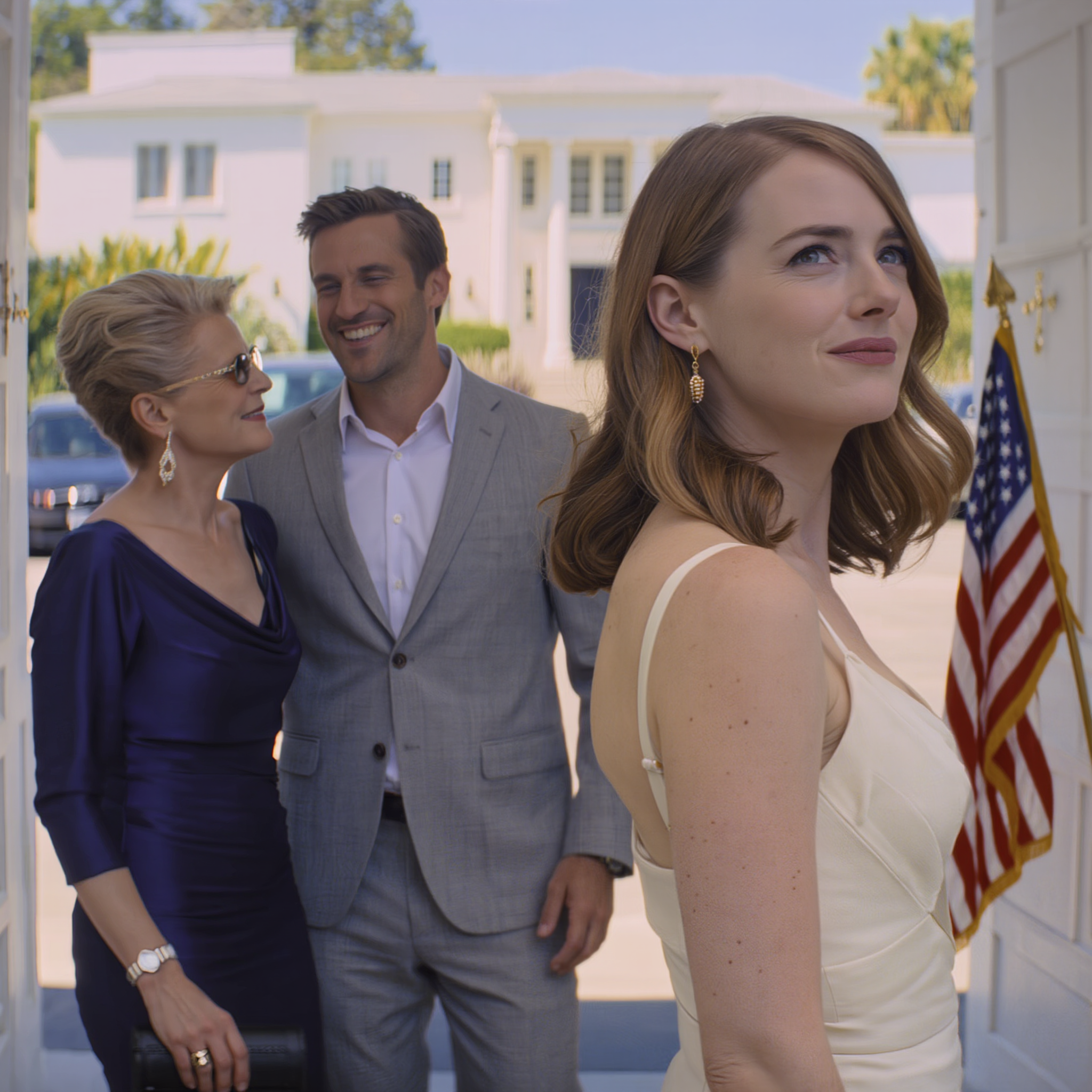 My husband chuckled when his mother blocked me from the table at their charity gala and said, ‘The staff waits until the guests finish eating,’ forgetting that every dollar in that ballroom came from my family fortune, so I just smiled, continued pouring champagne for their friends, and then quietly called my lawyer later that night — until the sun came up, he discovered everything was gone and…