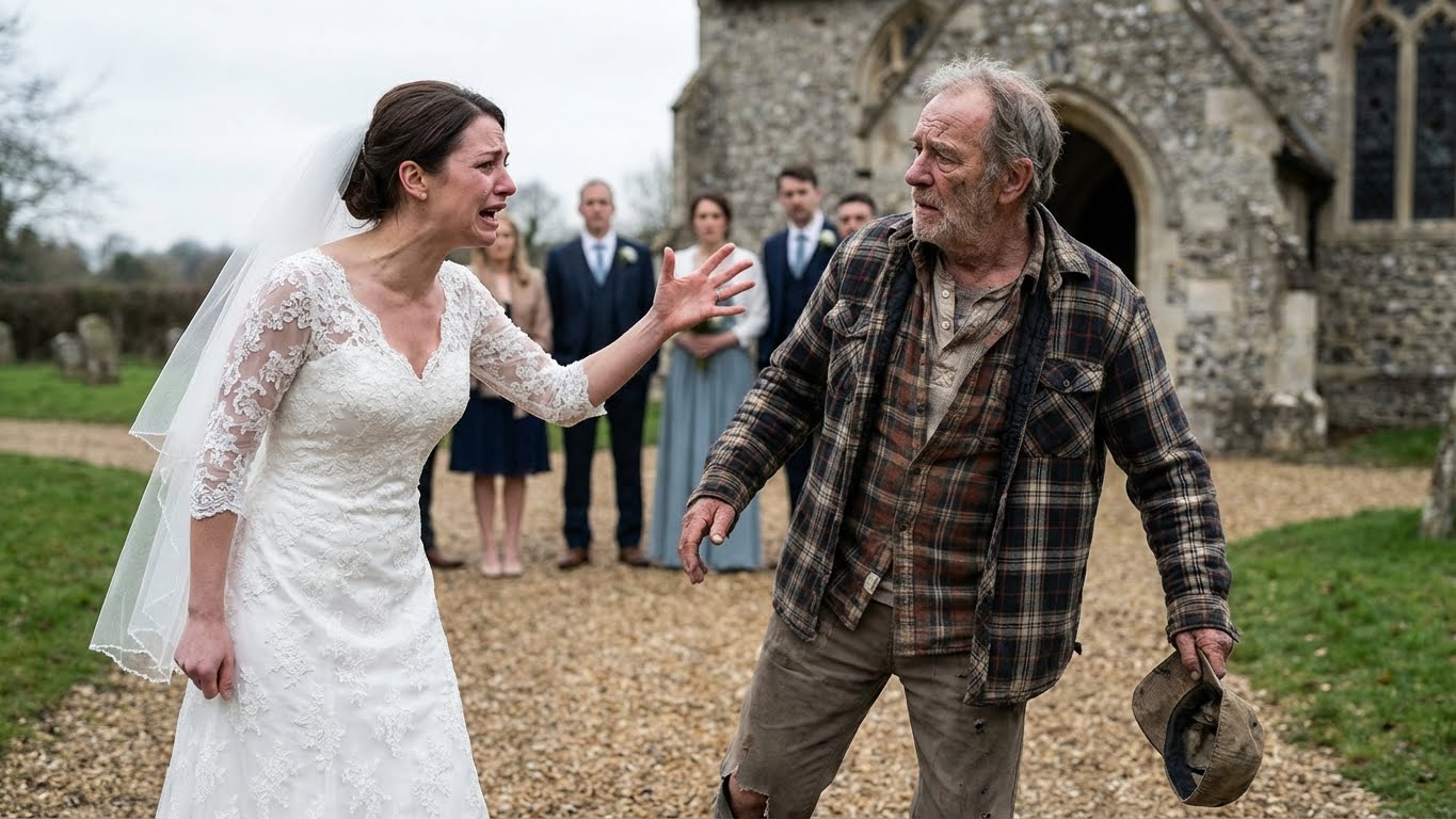 I Kicked a “Homeless” Man Out of My Wedding—Then the Groom Dropped to His Knees for Him