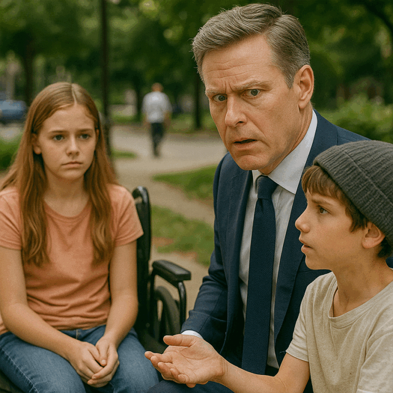 When a Millionaire Ignored the Beggar Boy Outside His Office, He Had No Idea the Boy Was a Self-Taught Genius. But When the Boy Whispered, “Sir, I Can Make Your Daughter Walk Again,” He Turned — and What Happened Next Stunned Everyone in the City Forever.