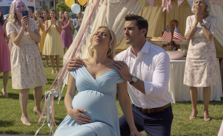 At my sister’s baby shower, I was nine months pregnant myself, carrying plates and balloons into the rented hall while everyone fussed over her like I was invisible, but the real sting came when my mother clinked her glass, pointed straight at my belly and joked that some people “didn’t deserve to be celebrated,” and that was the moment I decided their little party would not end the way they expected.