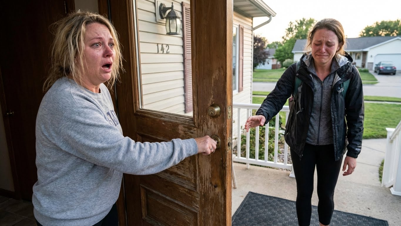 My husband was in the shower when his phone suddenly started vibrating. On the screen, a message appeared: “I’m waiting for you, my love.” Without hesitation, I texted back, “Come over — your wife isn’t home.” An hour later, the doorbell rang. My husband’s face turned ghostly pale. I opened the door… – life magazine