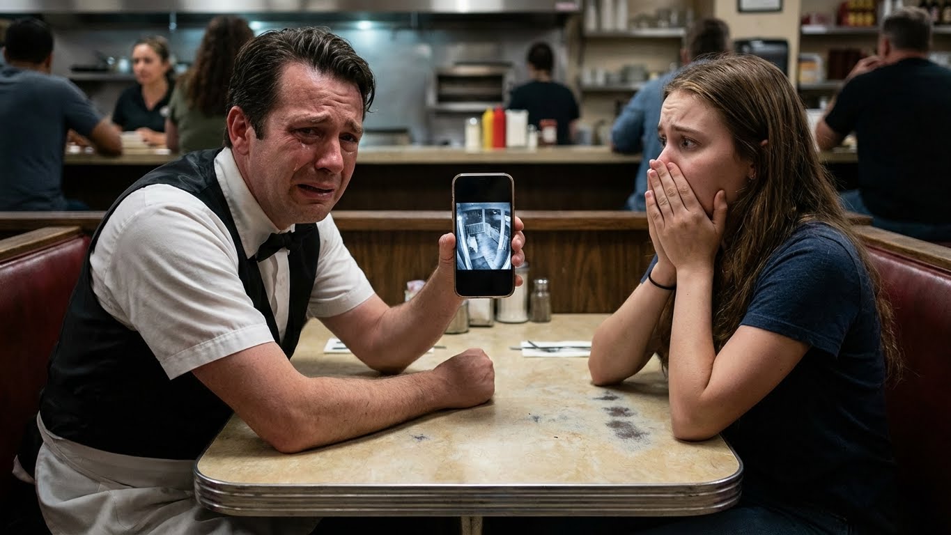 After the family dinner I forgot my phone on the table. When I came back the waitress locked the door and whispered: ‘Be quiet. I’ll show you the camera footage above the table — but promise me you won’t pass out!’. What my son did on that video MADE ME DROP TO MY KNEES… – life magazine
