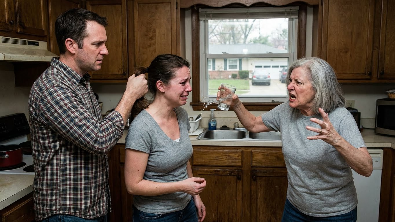 I wasn’t at Christmas dinner because I had urgent business to attend to. But when my neighbor sent me a video of my son-in-law hitting my daughter and my mother-in-law splashing wine in her face, I rushed over as fast as I could. I kicked down the door, burst into the house, and said five words… They started to run away… – life magazine