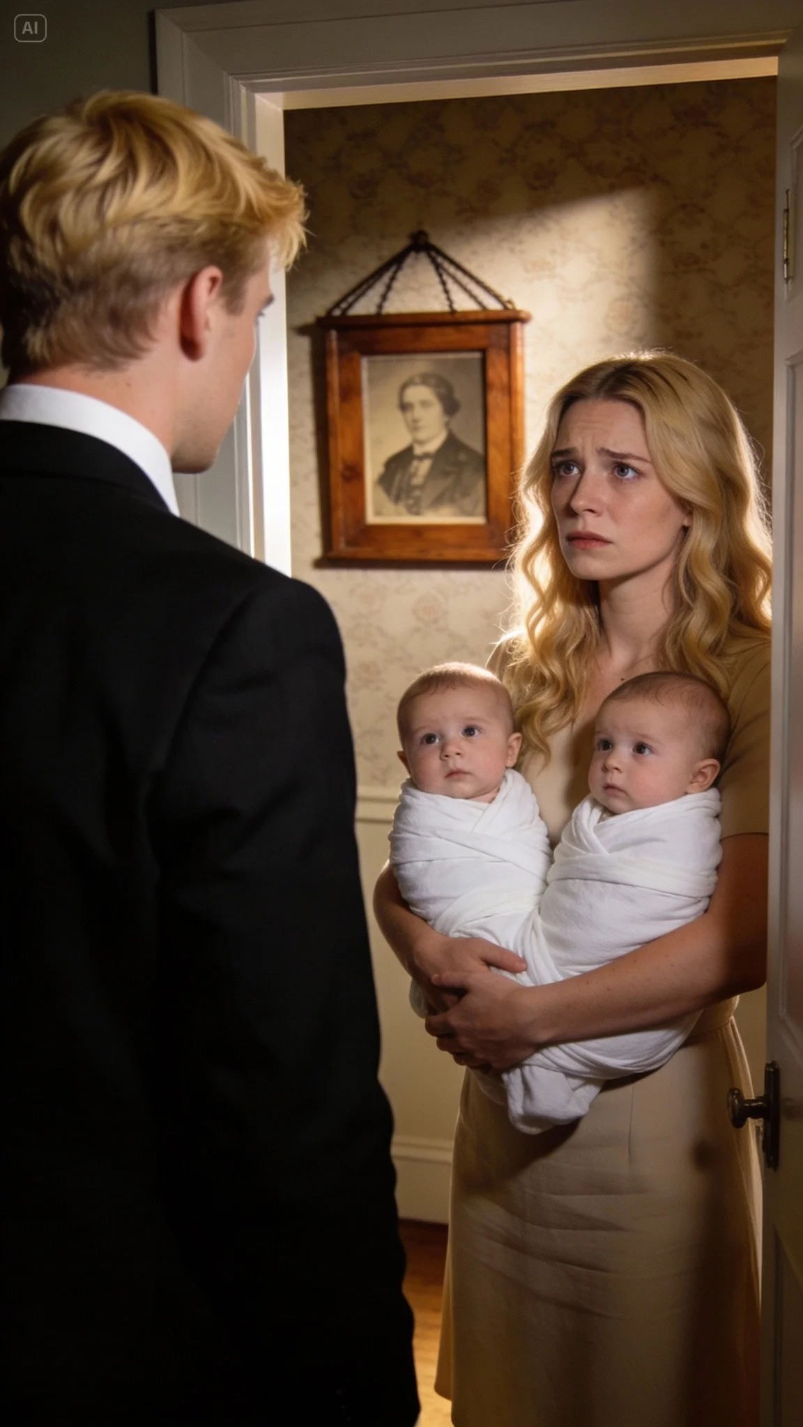 He chose his rich mother over me and our newborn twins. Then one night, he turned on the television and saw something he never expected.