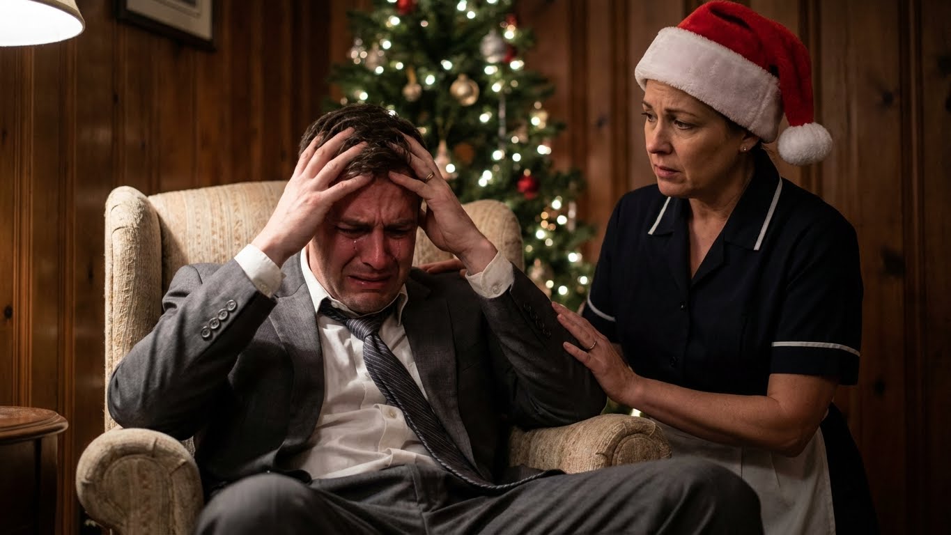 This Billionaire Celebrated Christmas Alone Every Year — Until the Maid Said 6 Words That Melted Him… – life magazine