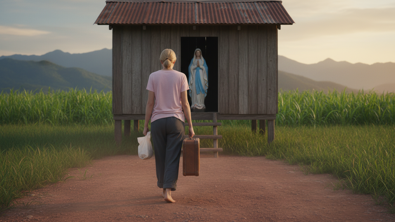 ELLA COMPRÓ LA CASA ABANDONADA QUE NADIE QUERÍA POR 500 REALES, Y LA VIRGEN MARÍA REVELÓ LO QUE OCURRÍA