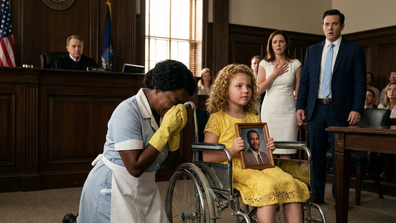 She Framed the Maid for a Billionaire’s Death—Then His Silent Daughter Played One Recording That Blew Up the Court