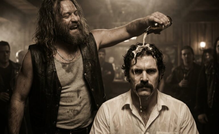 MATÓN DERRAMÓ CERVEZA SOBRE LA CABEZA DE ESCOBAR SIN SABER QUIÉN ERA. HASTA HOY SE ARREPIENTE…