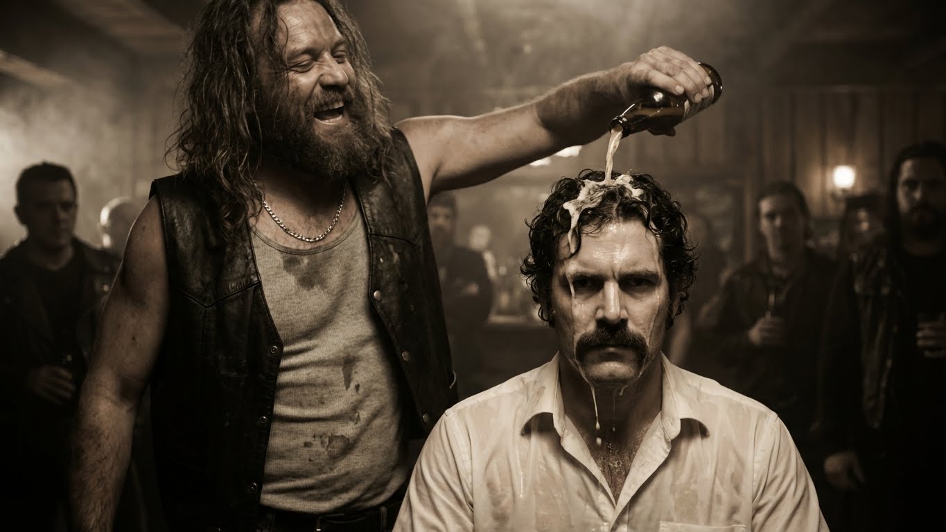 MATÓN DERRAMÓ CERVEZA SOBRE LA CABEZA DE ESCOBAR SIN SABER QUIÉN ERA. HASTA HOY SE ARREPIENTE…