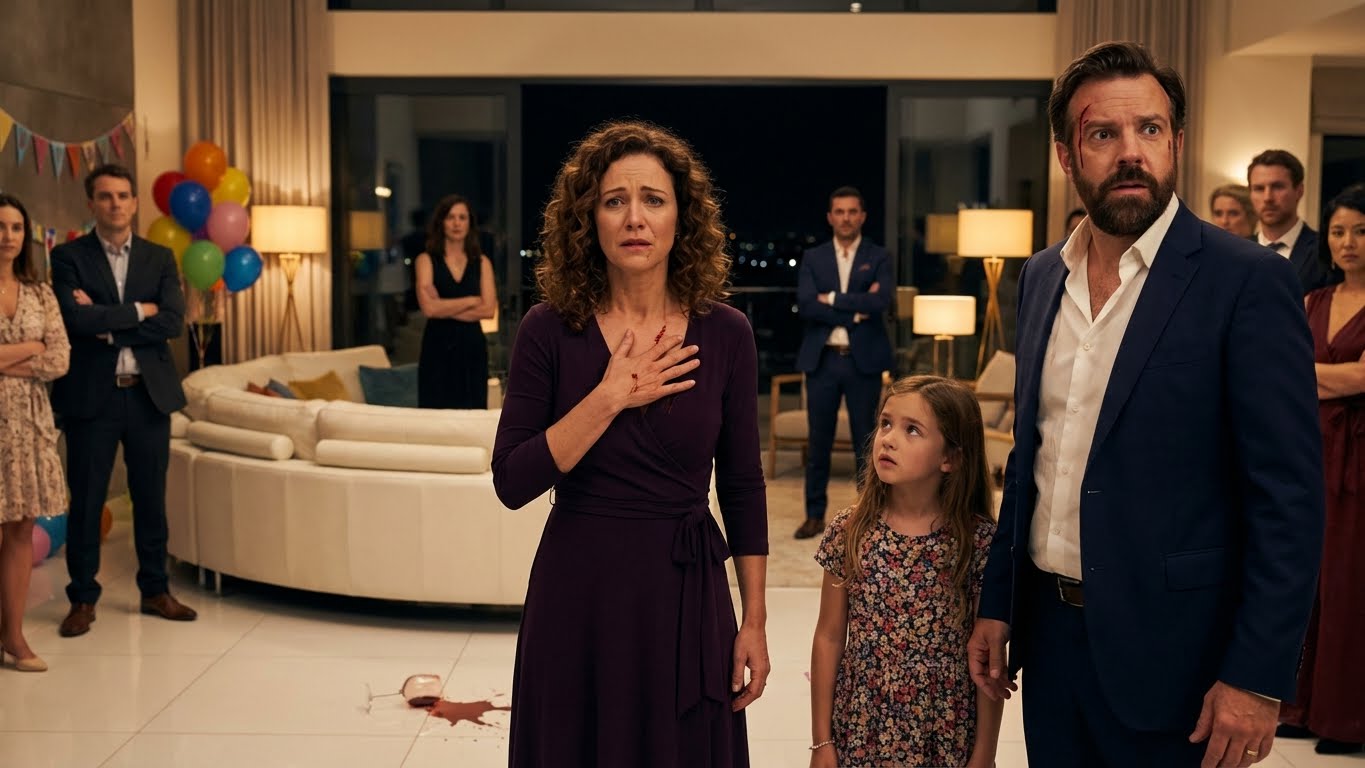 Nunca voy a olvidar ese segundo. En nuestra fiesta de aniversario, la hija de cuatro años de mi mejor amiga miró a mi marido y dijo con voz clara: “Papá, ¿nos vamos ya a casa?” Las risas se apagaron. El silencio cayó como una bofetada. El vaso resbaló de mi mano y se hizo añicos. Y en ese instante entendí que no era la única cosa rota esa noche… Pero lo que hice después nadie lo vio venir.