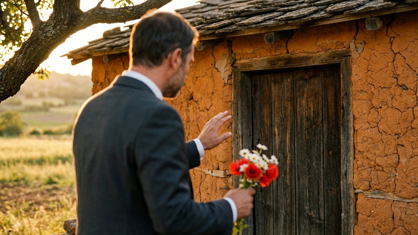 Un multimillonario visita a la hija que abandonó hace 25 años… y lo que ve lo cambia todo.