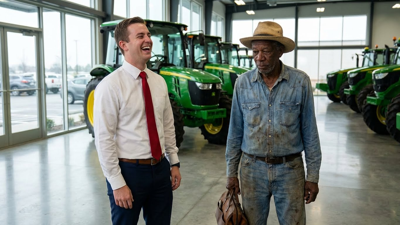 Pensaron que él no tenía ni un centavo… hasta que pagó treinta tractores en efectivo — ¡y calló a todos!